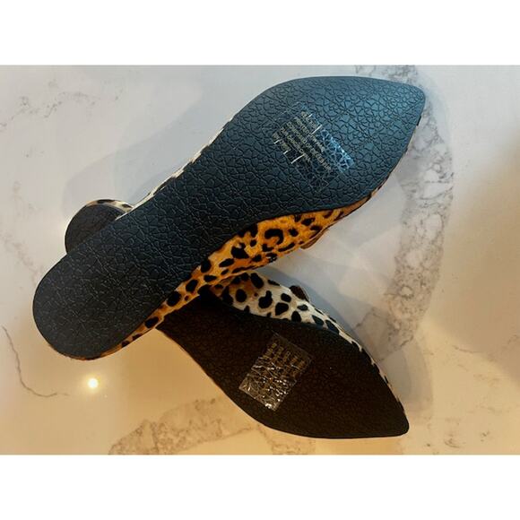 Steve Madden Feather Leopard Cow Hair Loafer Size 10 BRAND NEW - Picture 3 of 10